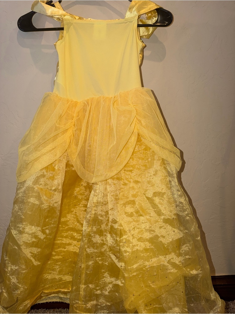 Disney Collection Princess Belle Dress Up Girls Size 5/6 BEAUTY & THE BEAST - Picture 6 of 7